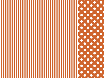 Kaisercraft-Back to Basics-Orange Stripe